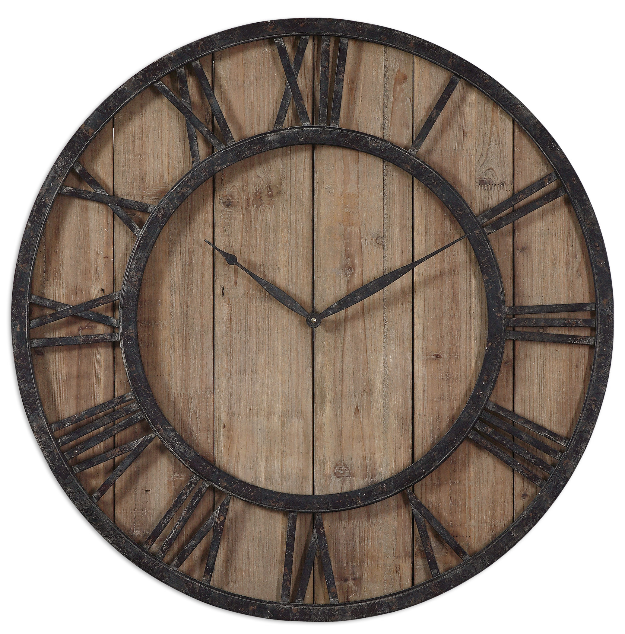 Picture of POWELL WOODEN WALL CLOCK