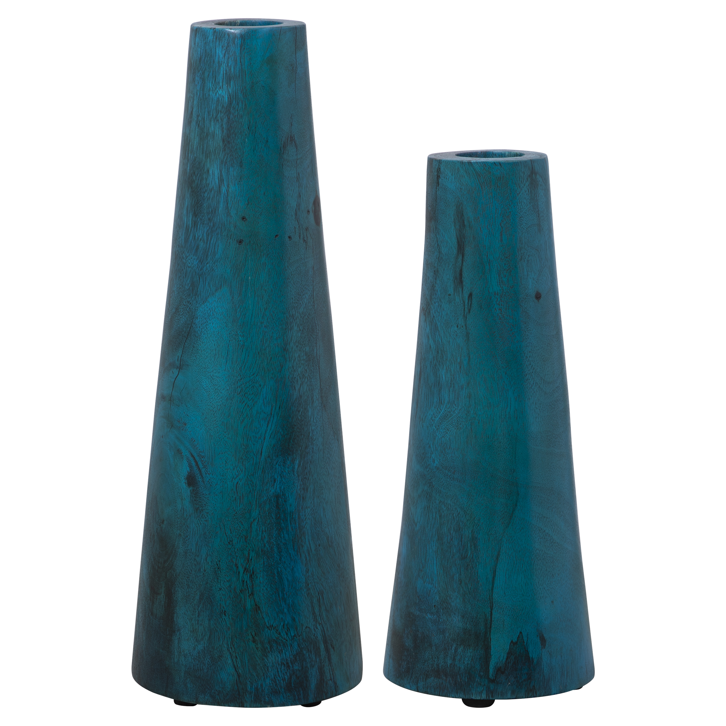 Online Designer Dining Room Mambo Blue Vases, S/2