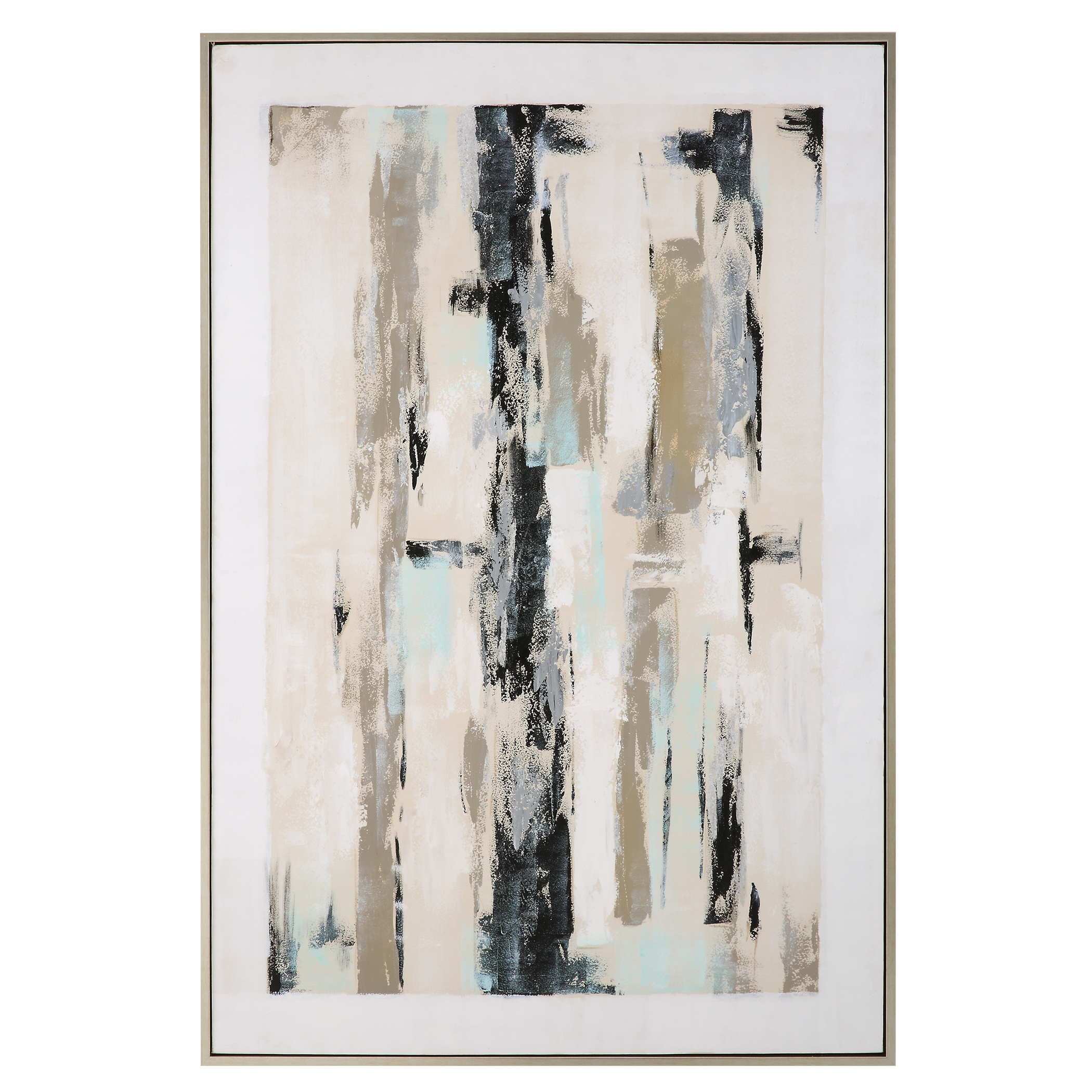 Online Designer Business/Office Placidity Hand Painted Abstract Art