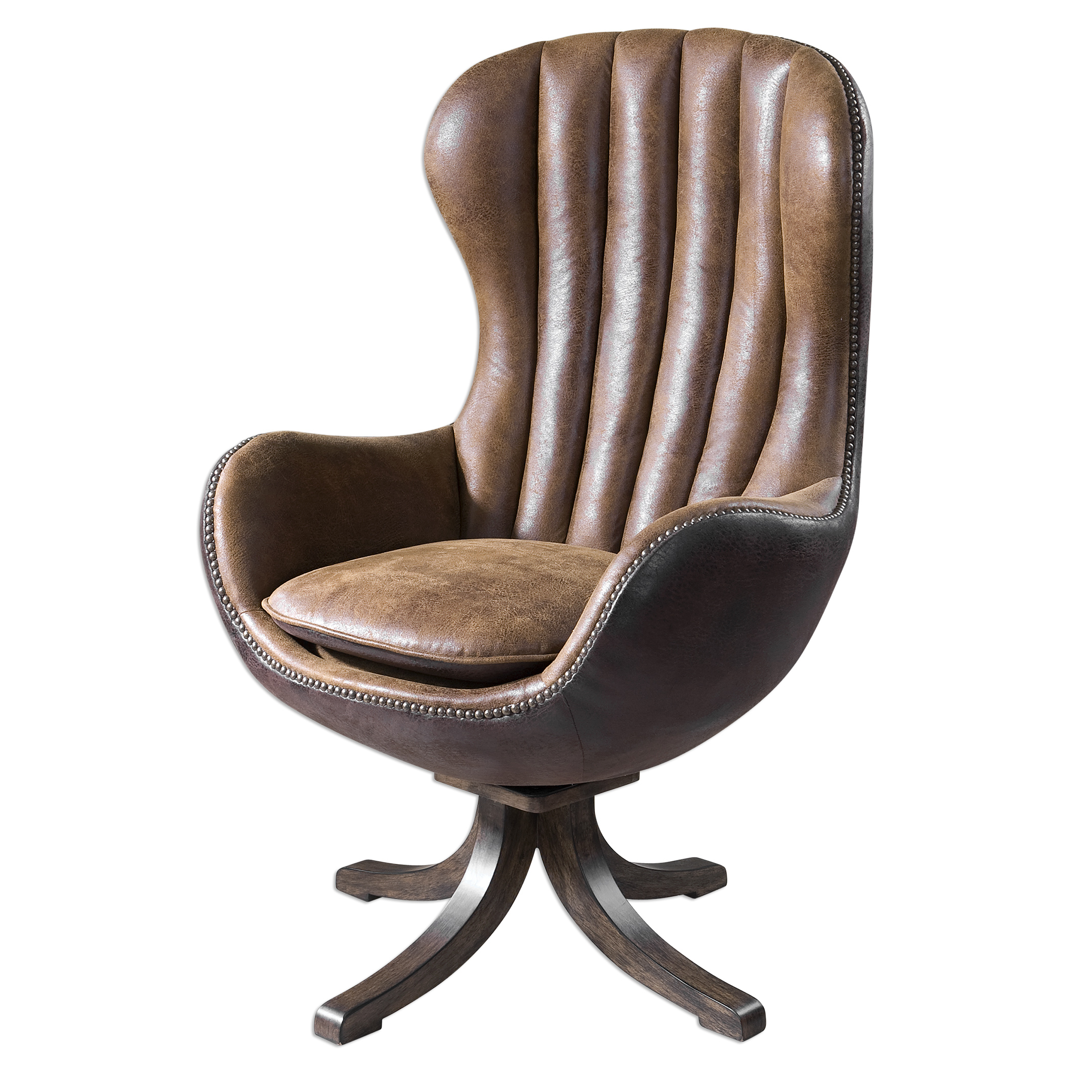 Online Designer Living Room Garrett Mid-century Swivel Chair