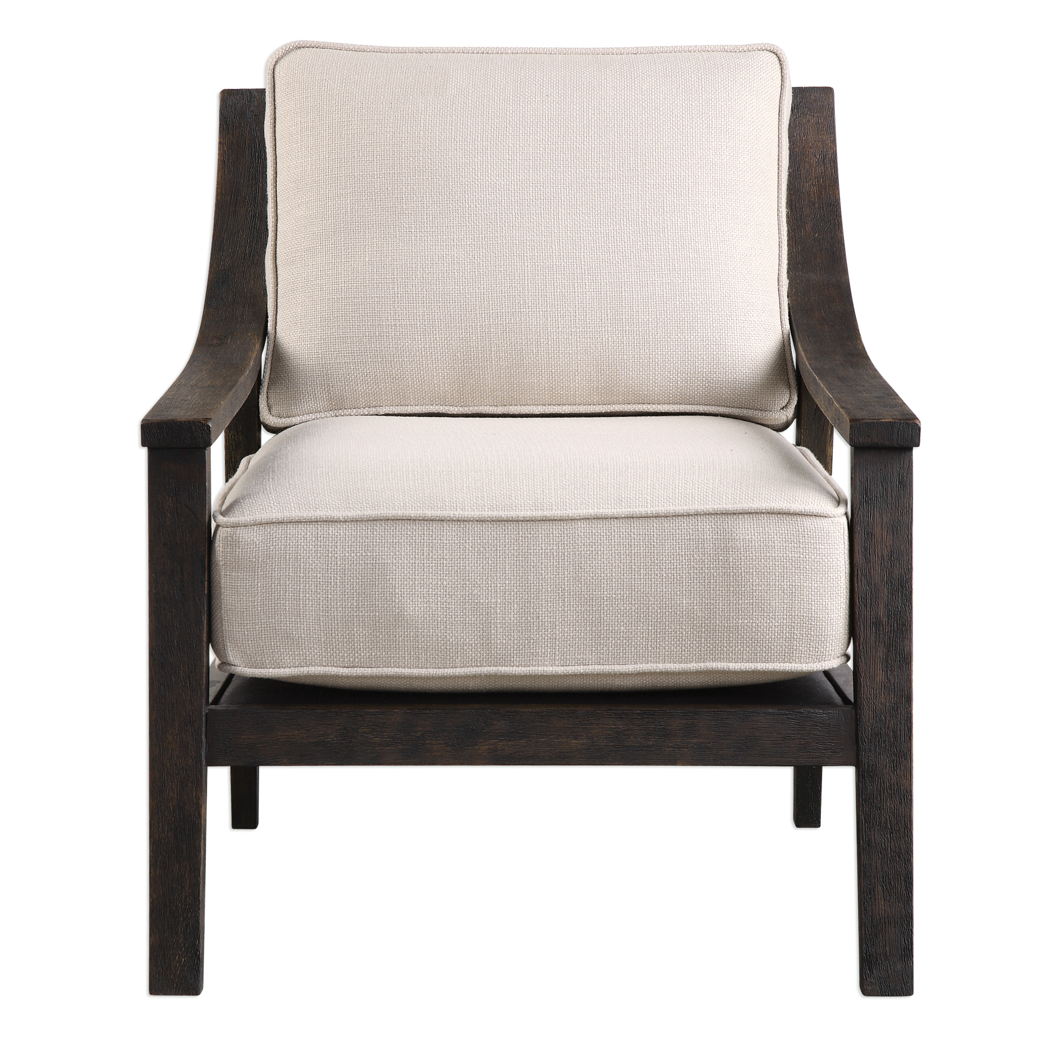 Online Designer Home/Small Office Lyle Beige Accent Chair