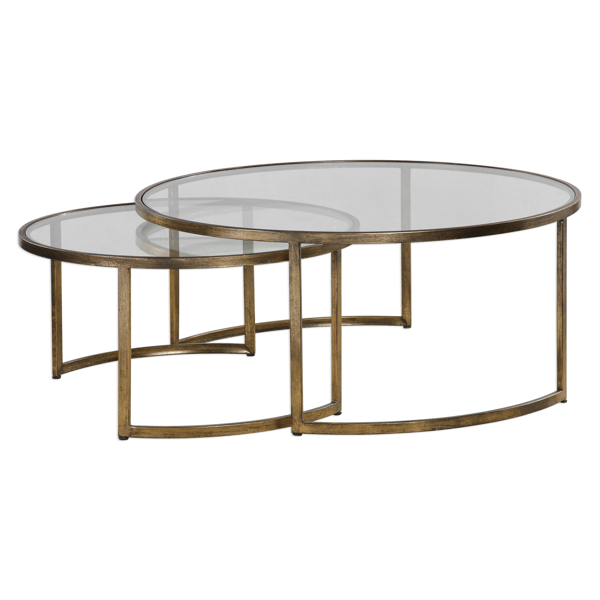 Online Designer Living Room Rhea Nested Coffee Tables S/2