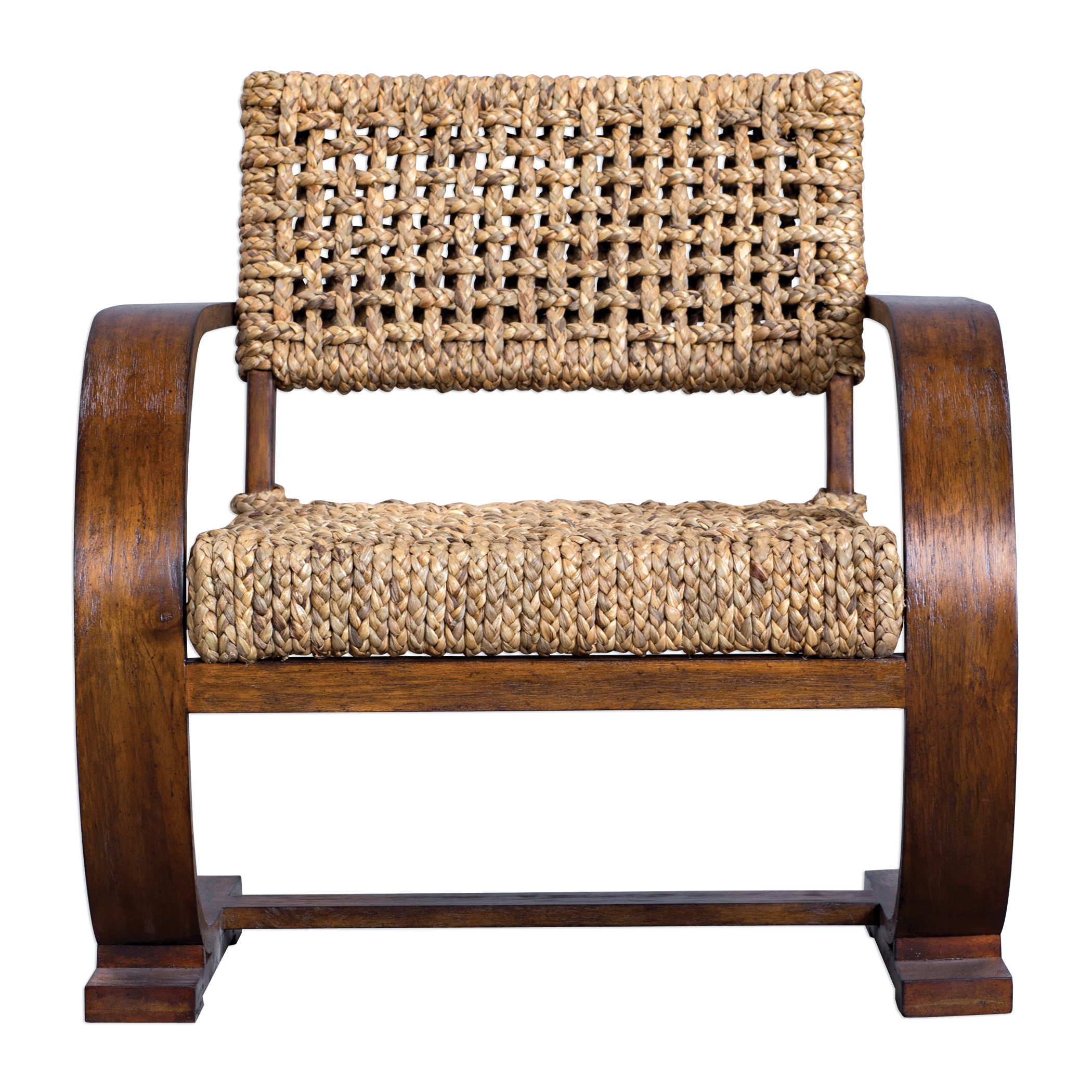 Online Designer Hallway/Entry Rehema Natural Woven Accent Chair