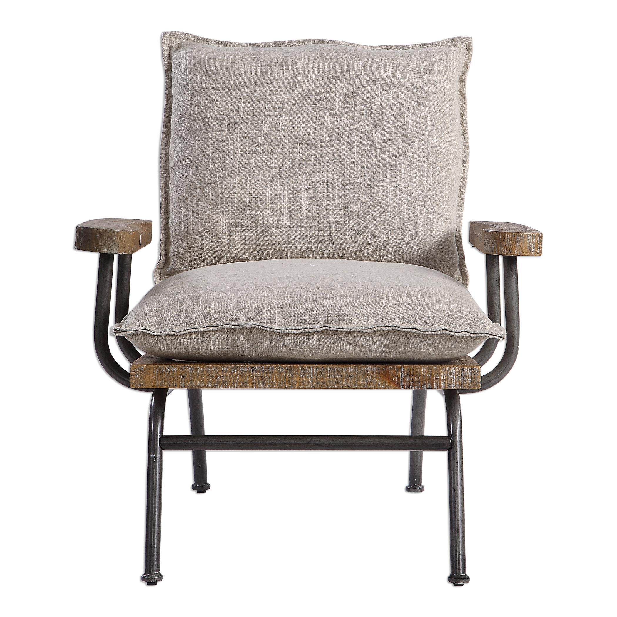 Online Designer Living Room Declan Industrial Accent Chair