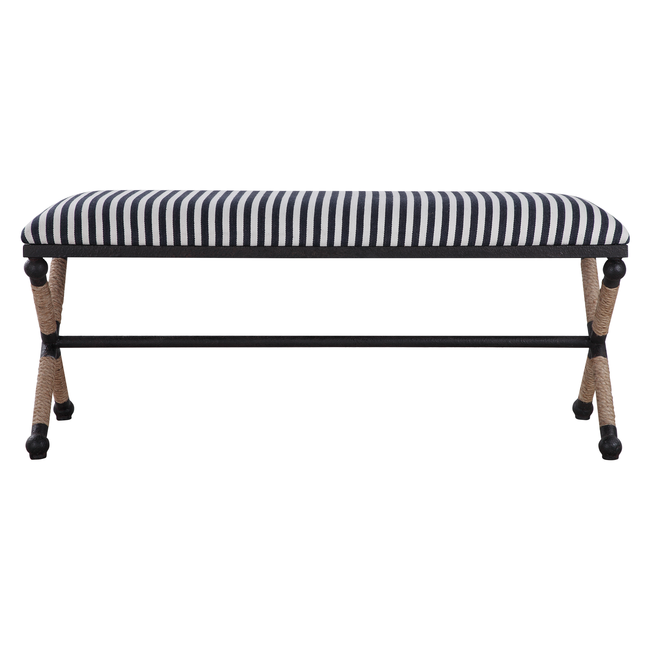 Picture of BRADDOCK STRIPED BENCH