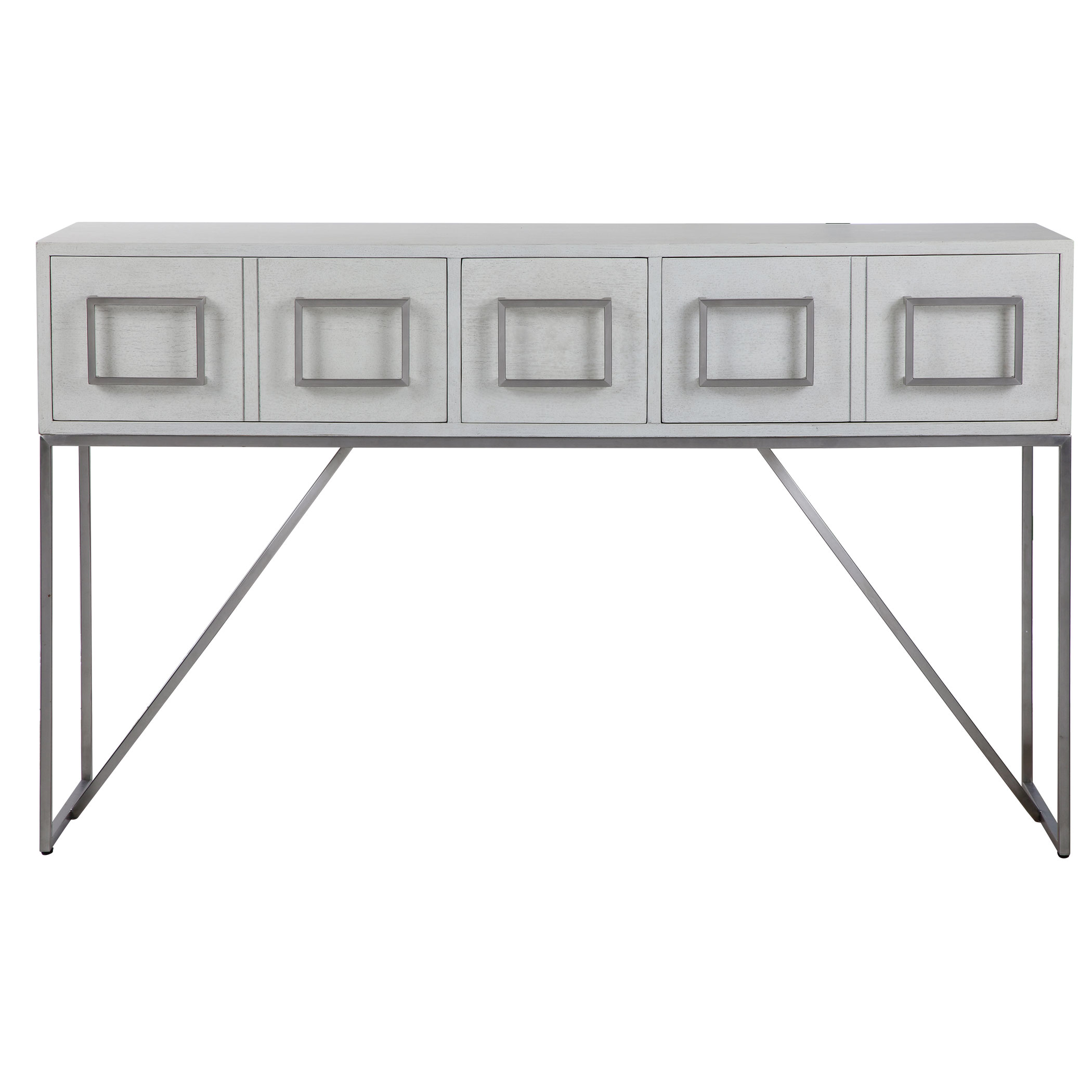 Picture of ABAYA WHITE CONSOLE TABLE
