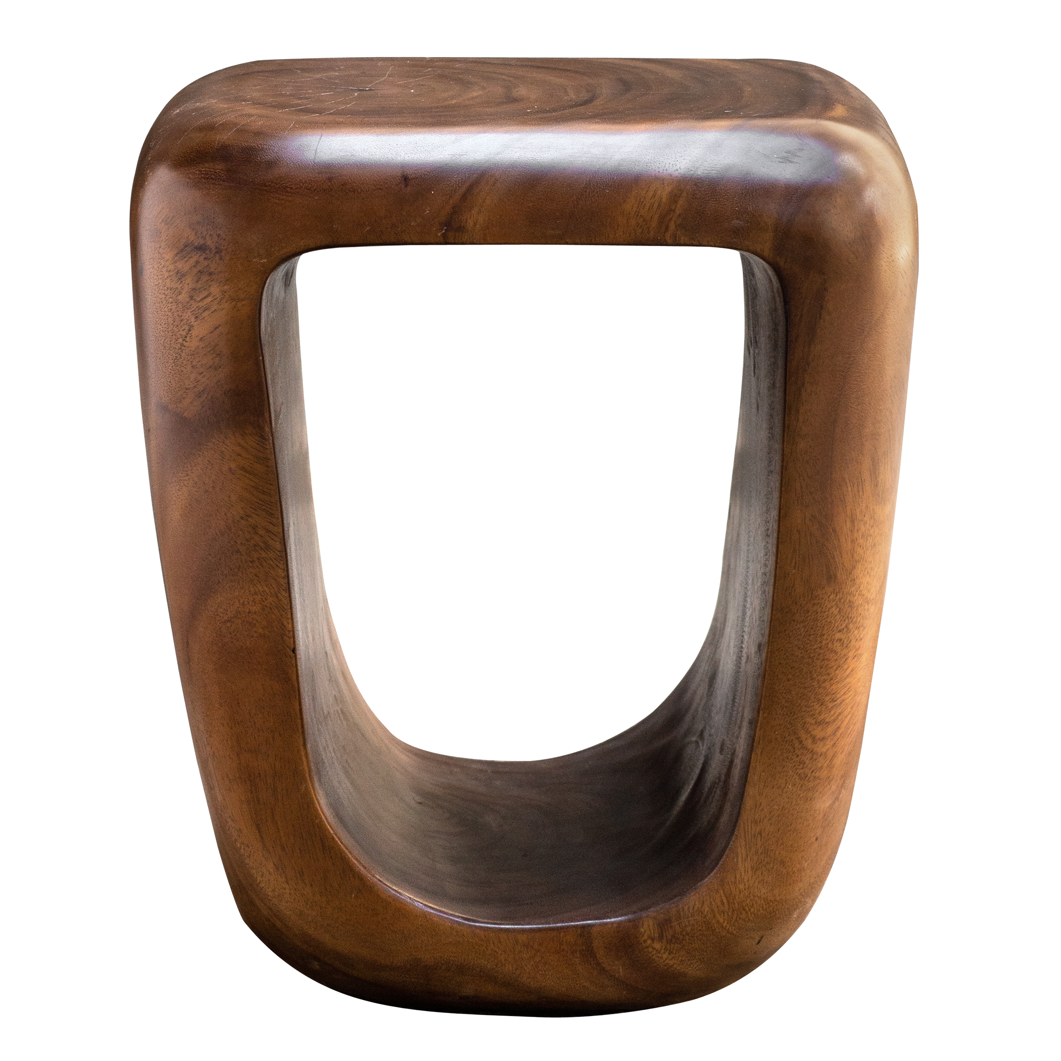 Picture of LOOPHOLE WOODEN ACCENT STOOL