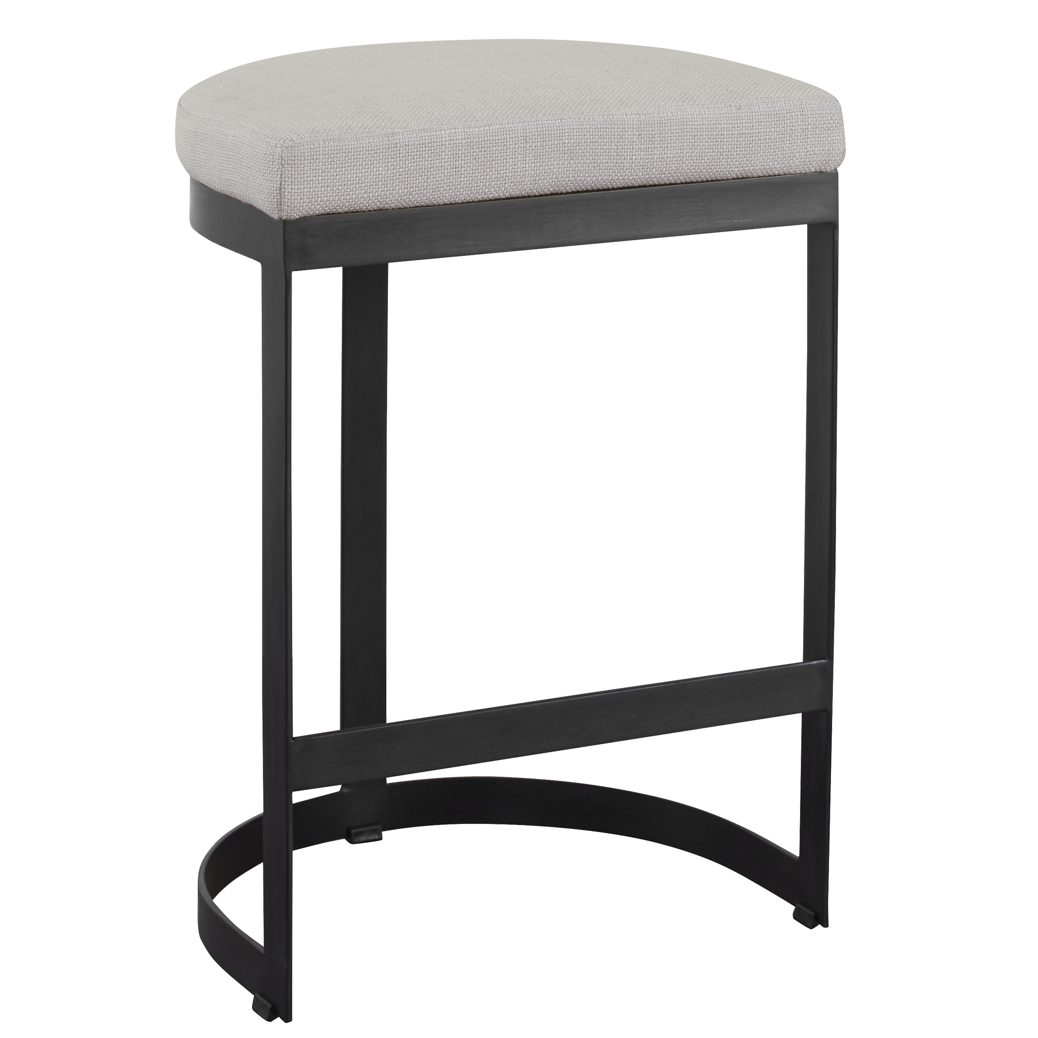 Picture of IVANNA BLACK IRON COUNTER STOOL