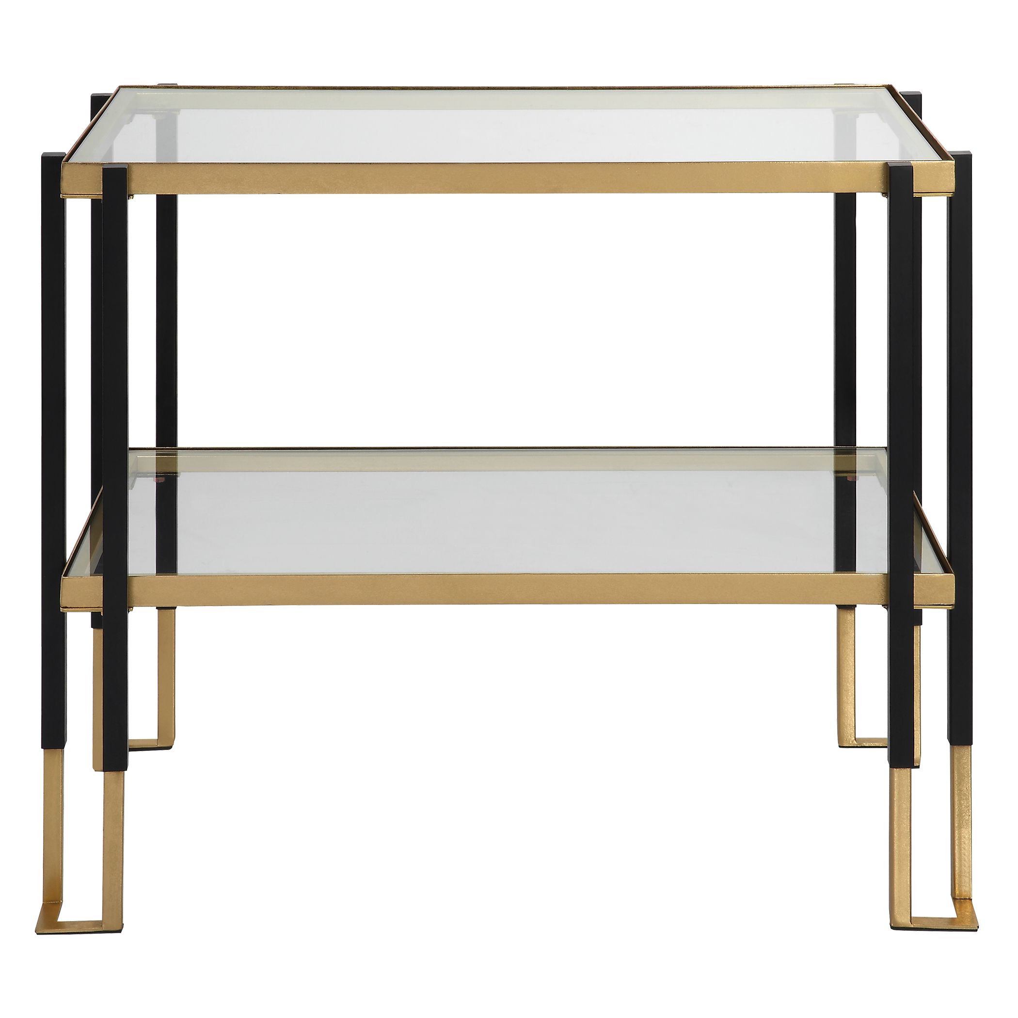 Online Designer Living Room Kentmore Glass Side Table