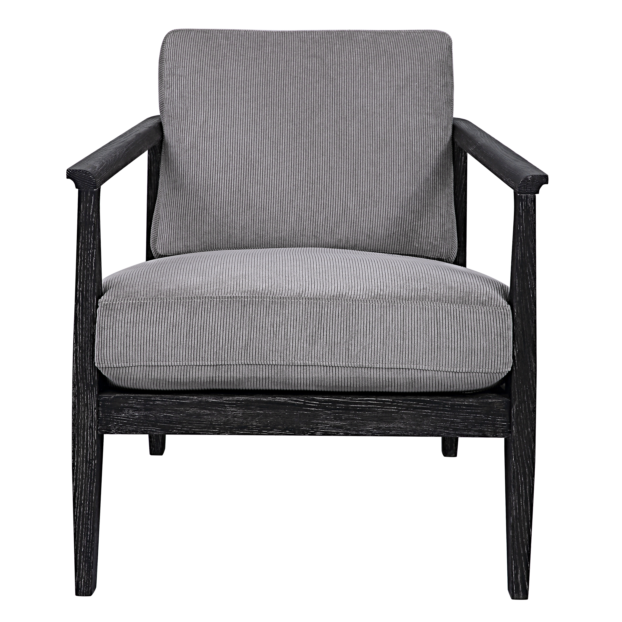 Picture of BRUNEI MODERN GRAY ACCENT CHAIR