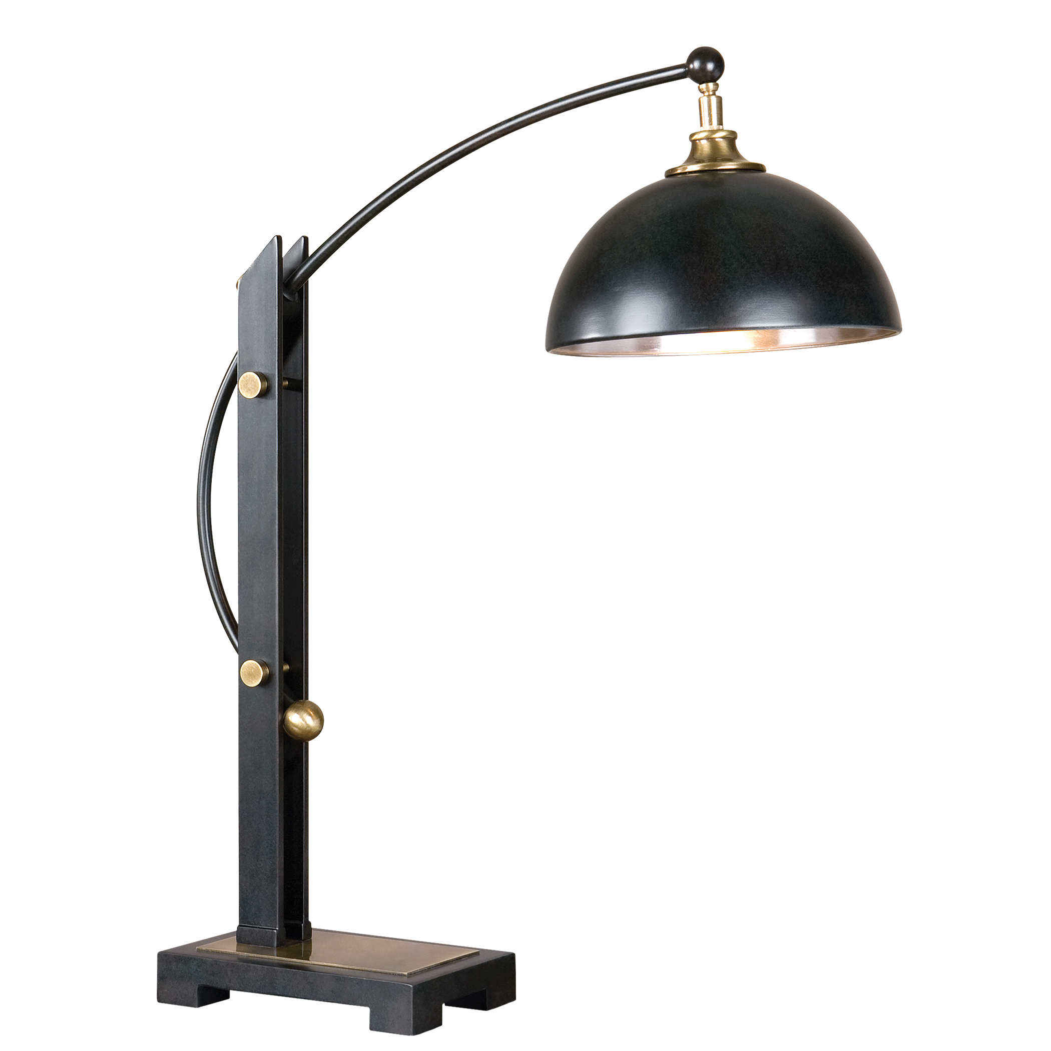 Online Designer Combined Living/Dining Malcolm Oil Rubbed Bronze Desk Lamp