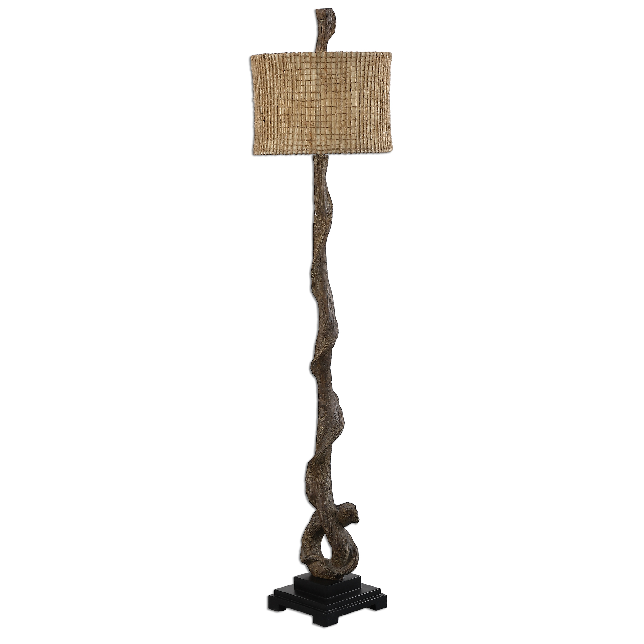Online Designer Combined Living/Dining Driftwood Floor Lamp