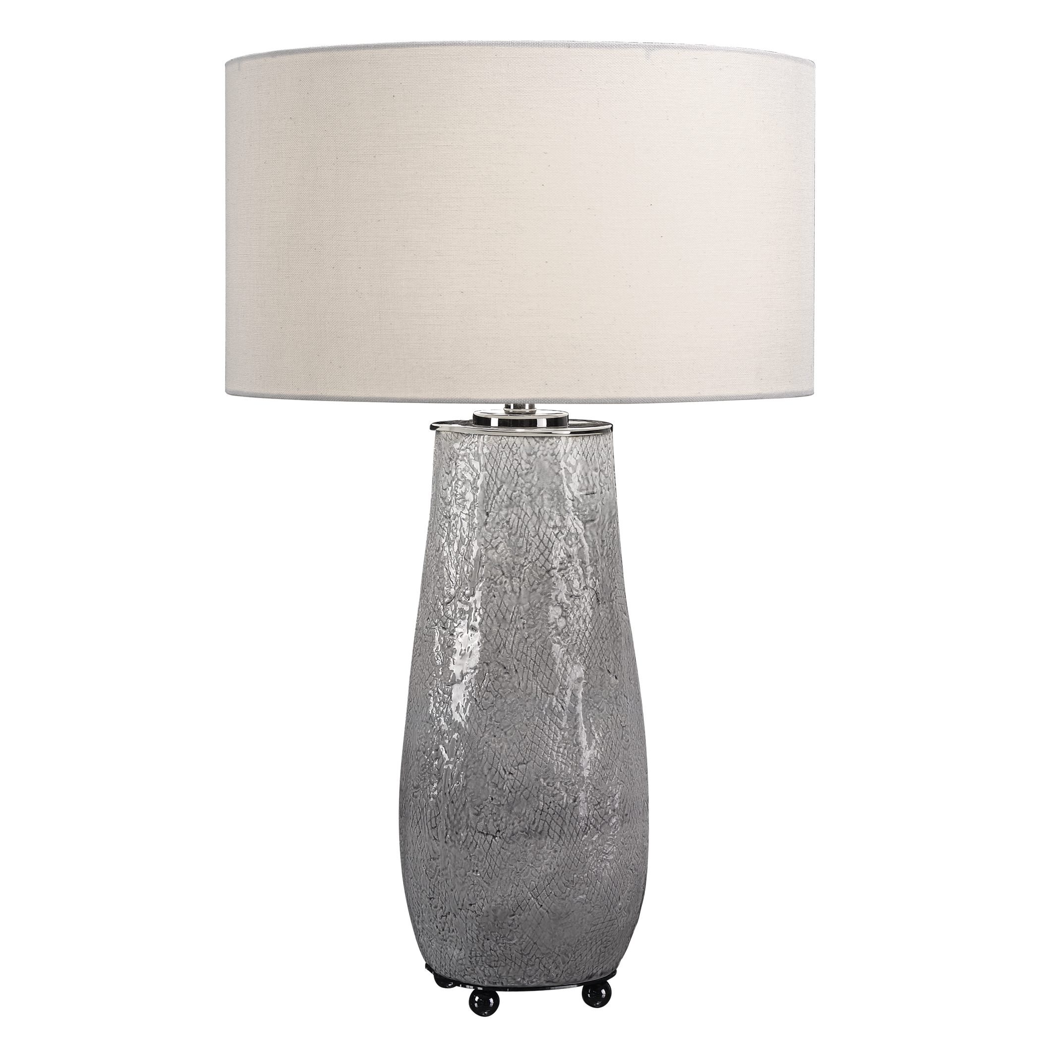 Picture of BALKANA AGED GRAY TABLE LAMP