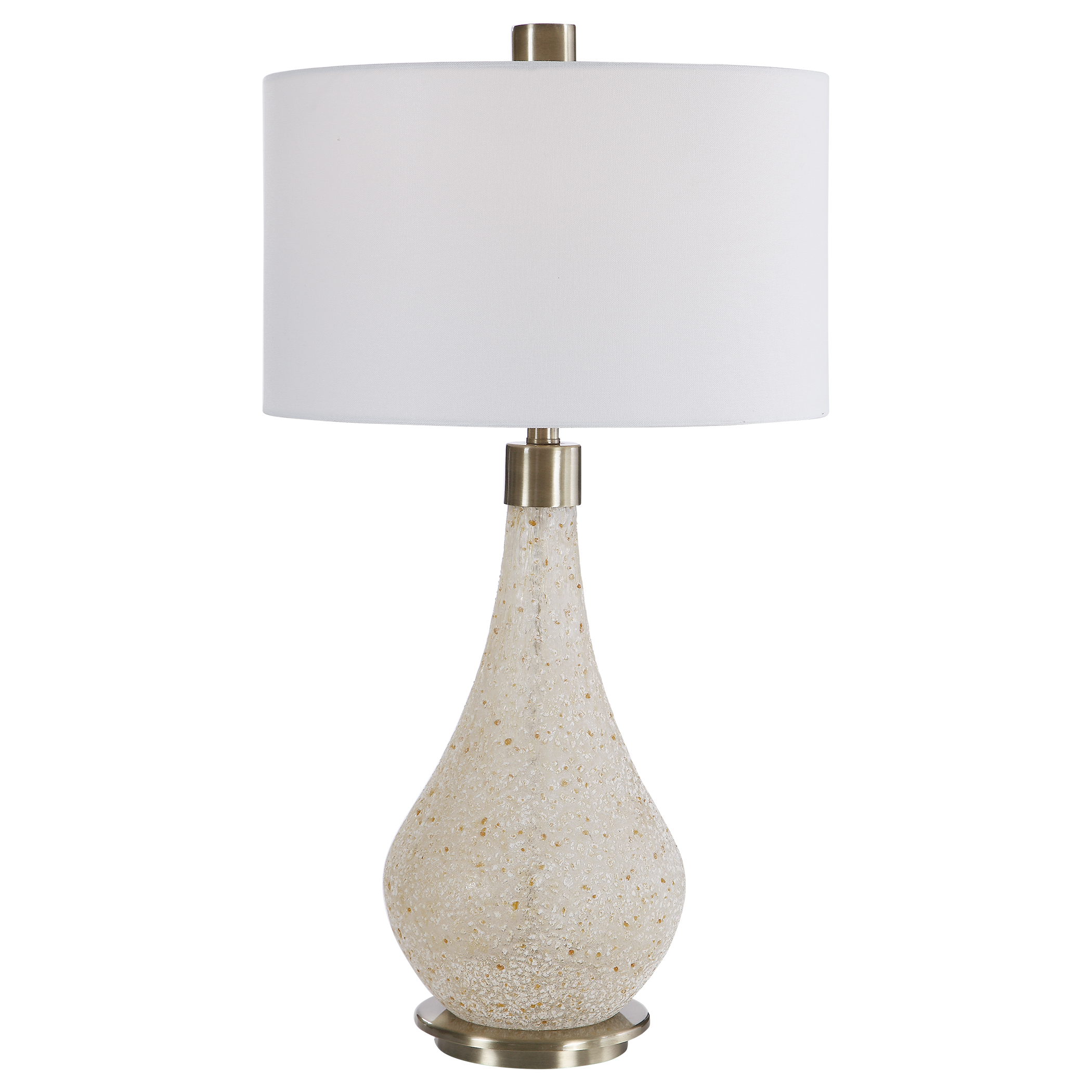 Online Designer Living Room Chaya Textured Cream Table Lamp