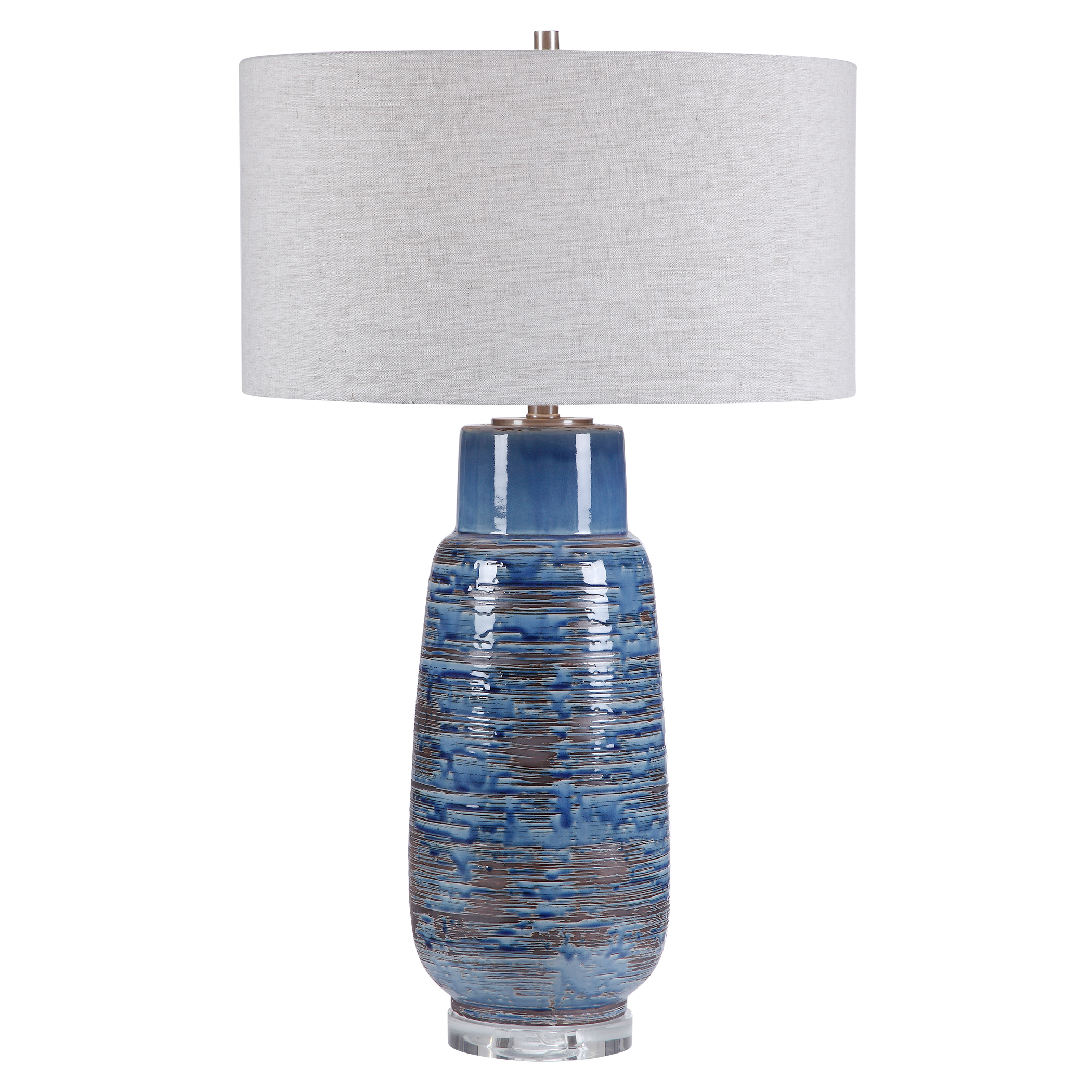 Online Designer Dining Room Magellan Blue Table Lamp