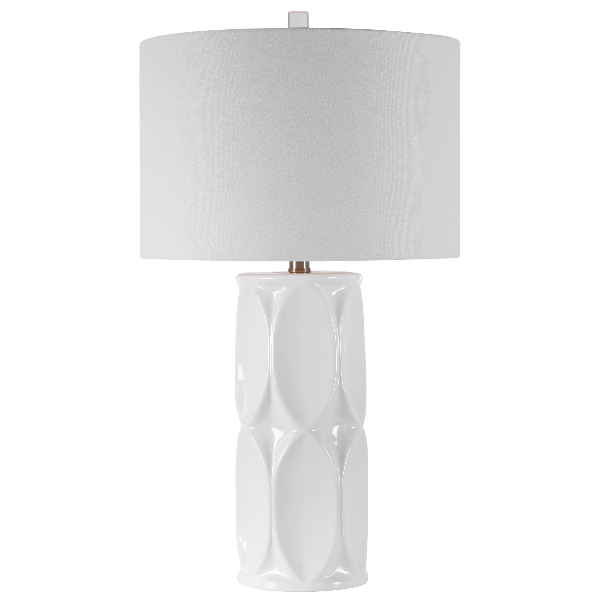 Picture of SINCLAIR WHITE TABLE LAMP