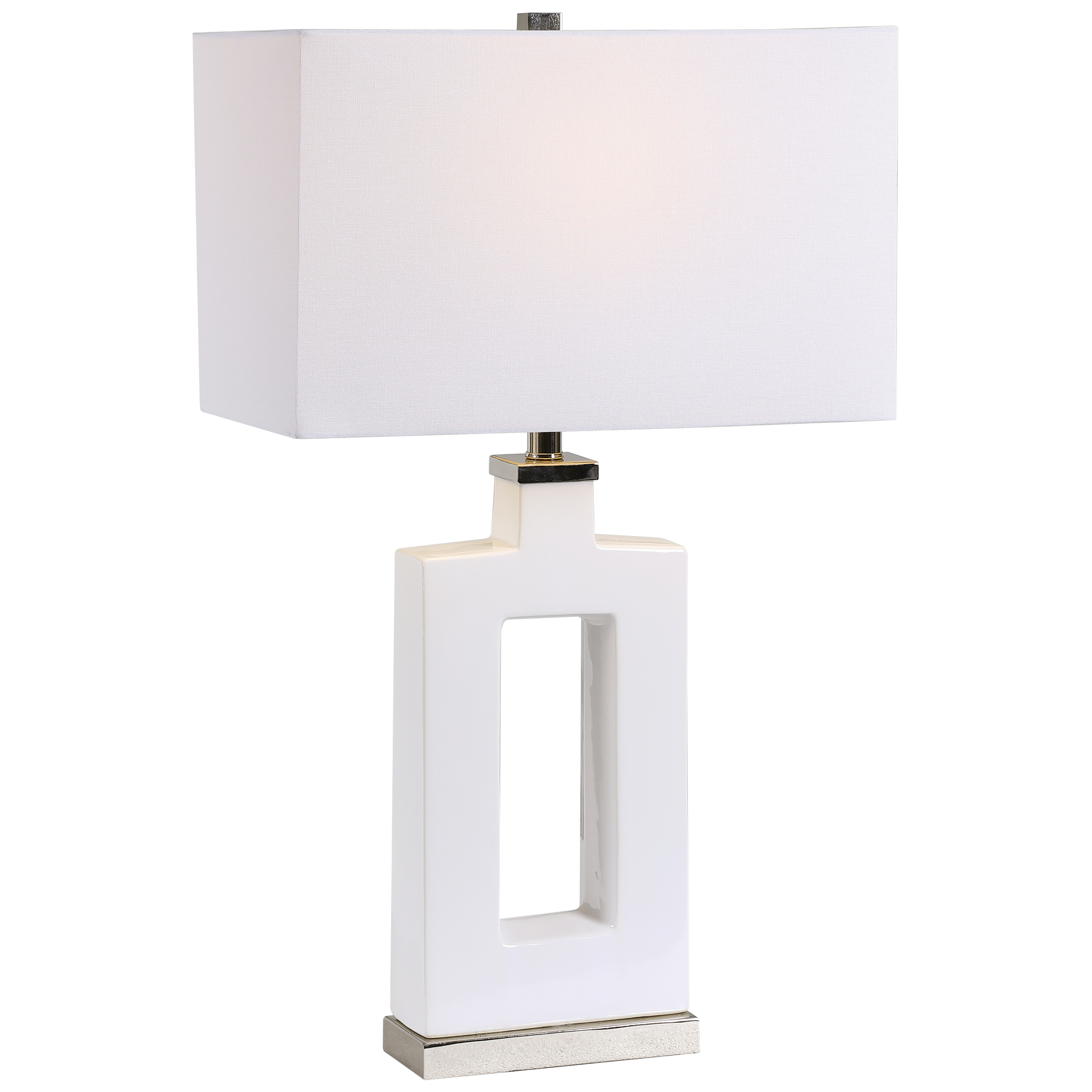 Picture of ENTRY MODERN WHITE TABLE LAMP