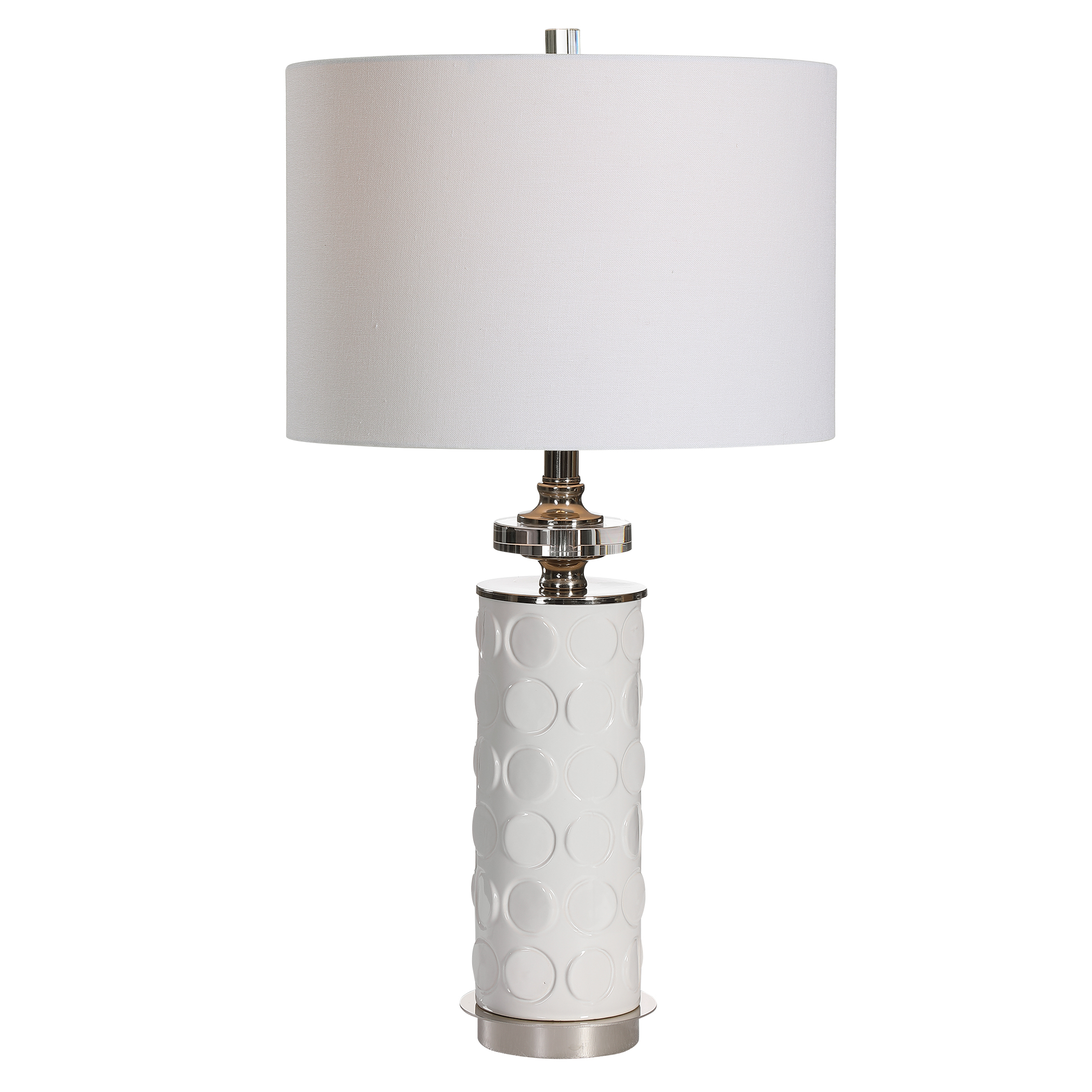 Picture of CALIA WHITE TABLE LAMP
