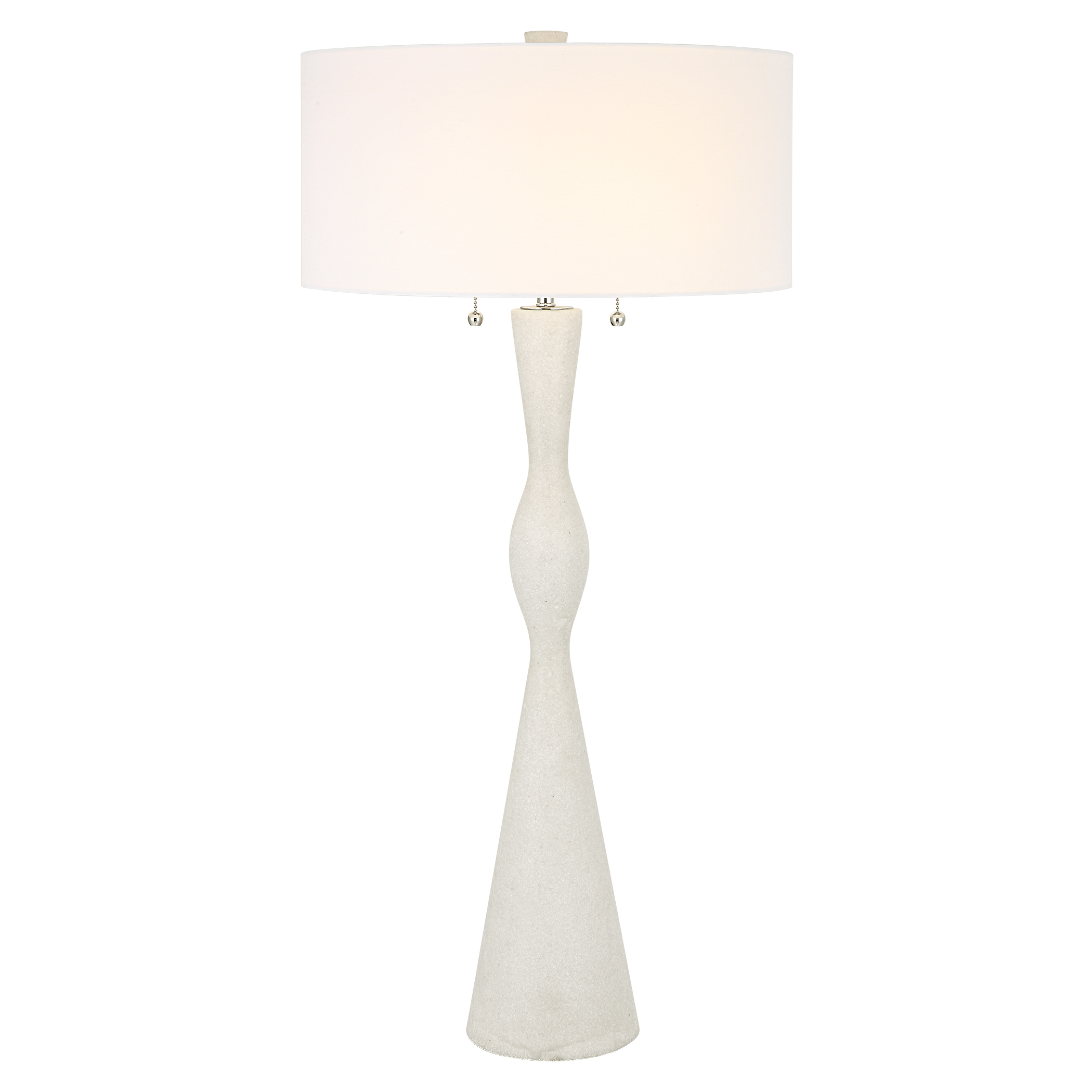 Online Designer Combined Living/Dining Sharma Ivory Stone Table Lamp