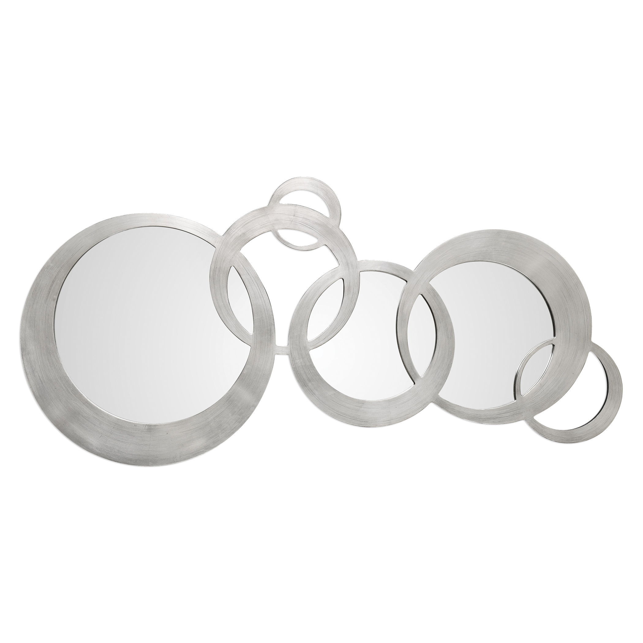 Online Designer Combined Living/Dining Odiana Silver Rings Modern Mirror