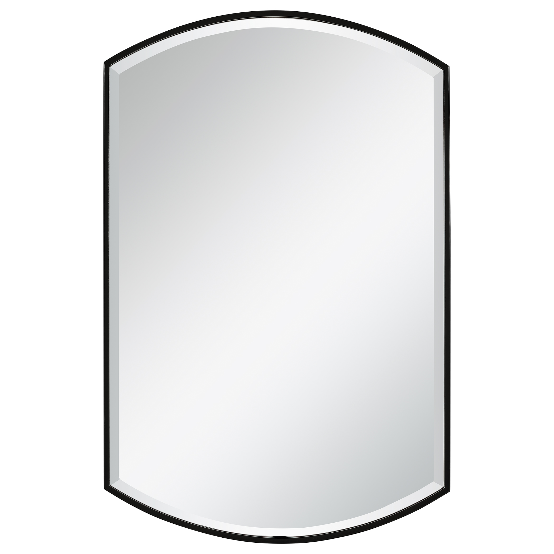 Picture of SHIELD SHAPED IRON MIRROR