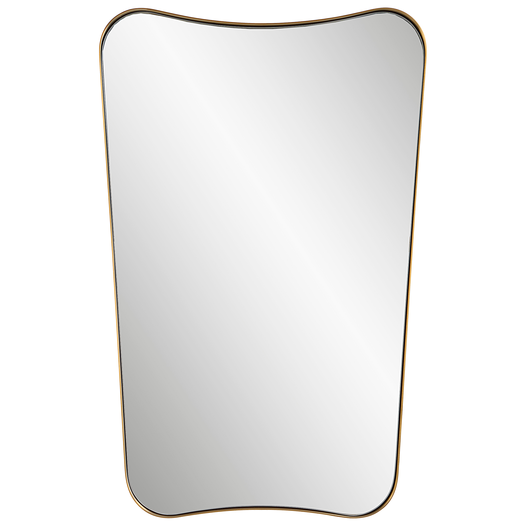Online Designer Bathroom Belvoir Brass Mirror