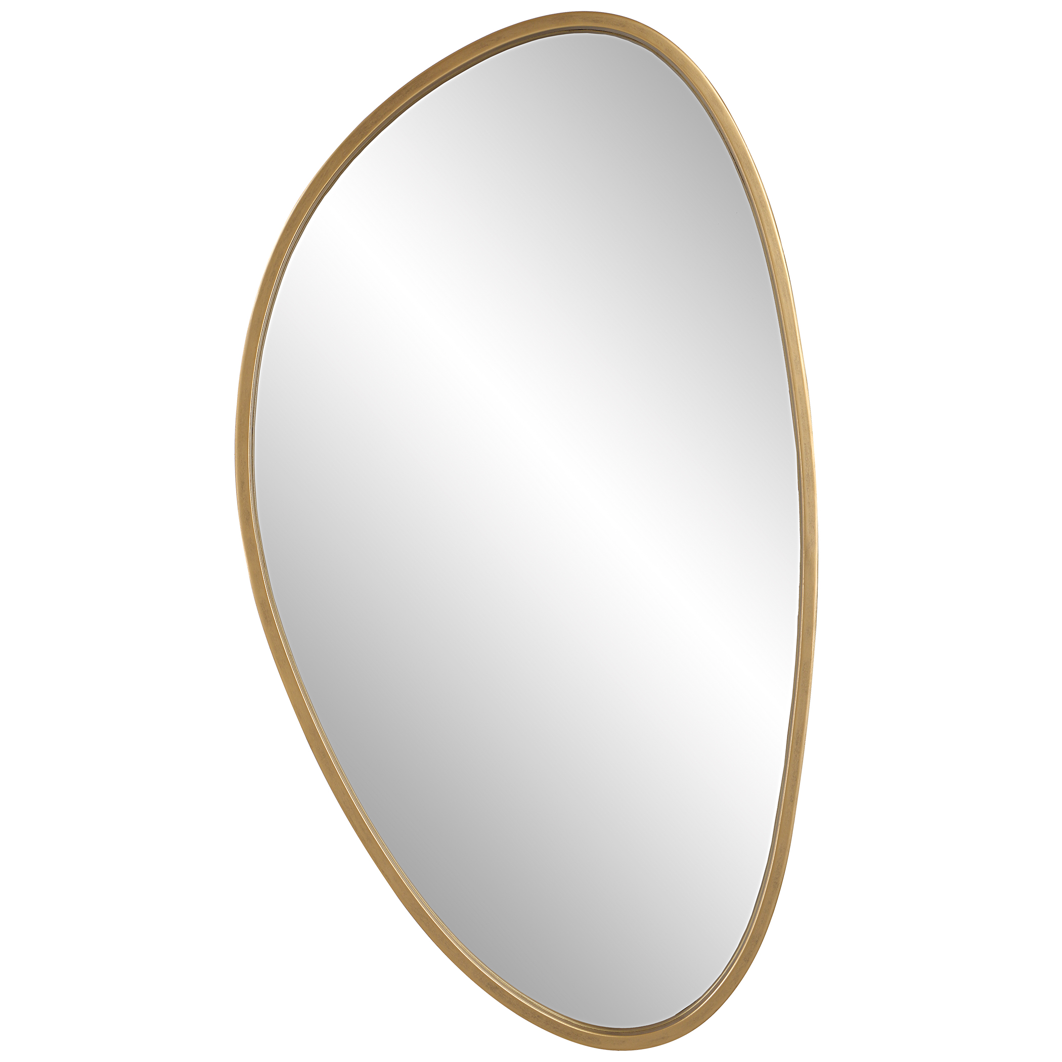 Online Designer Business/Office Boomerang Gold Mirror